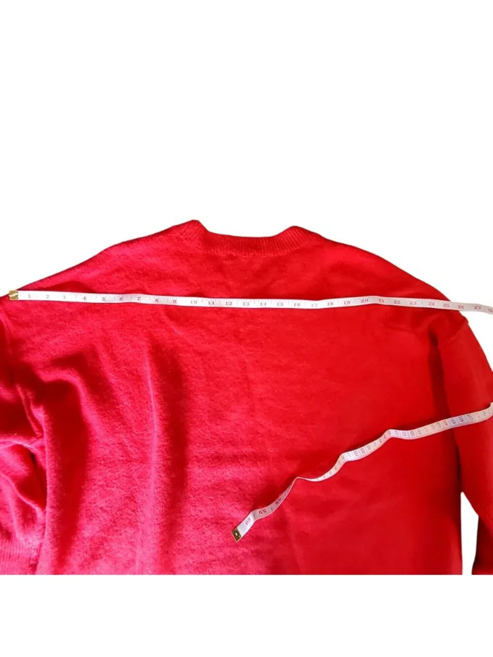 Vince Camuto Womens Tea Berry Red Sweater Size Medium Acrylic Blend  Relaxed fit